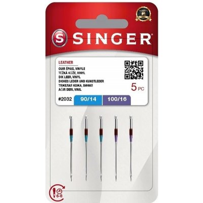 Jehly Singer 2032 - 90/14, 100/16 - 5 ks - Kůže – Zboží Dáma