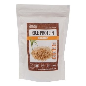 Dragon Superfoods rýžový protein 83% BIO RAW 200 g