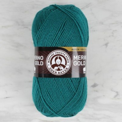 Pletací příze Madame Tricote Paris Merino Gold 100 g - petrolej – Hledejceny.cz