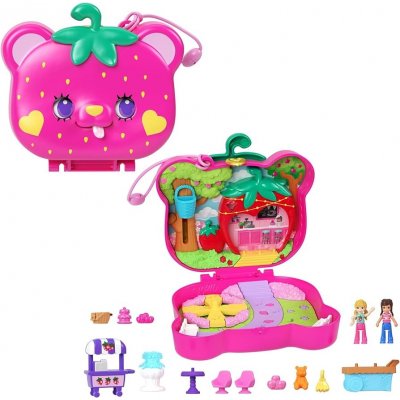 Mattel Polly Pocket Pidi svět do kapsy STRAW-BEARY HRD35