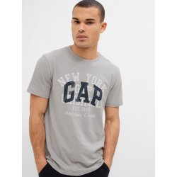 Gap 747065-00 tričko s logem Šedá