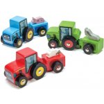 Le Toy Van barevný traktor 1 ks modrá – Hledejceny.cz