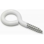 Oko s vrutem 16x8x2,6 mm, bíle lakované – Hledejceny.cz