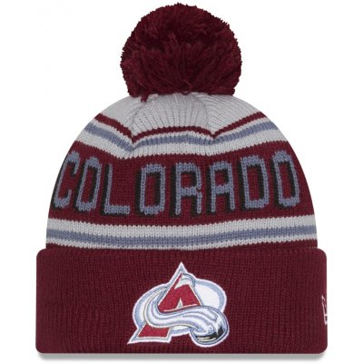 New Era Pánská zimní čepice Colorado Avalanche NHL Pom Wordmark – Hledejceny.cz
