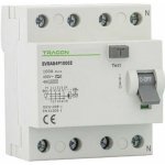 Tracon 4 pól, 100A, 30mA EVOAG4P10003 – Zboží Mobilmania