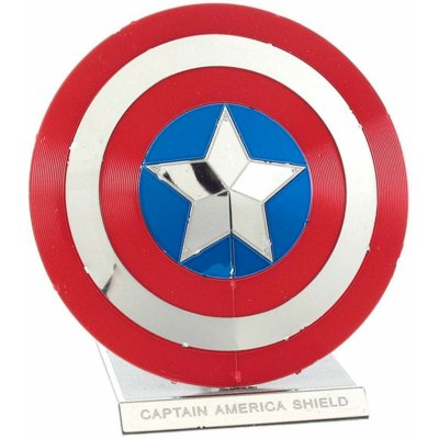 Metal Earth 3D puzzle Avengers: Štít Kapitána Ameriky 13 ks – Zboží Dáma