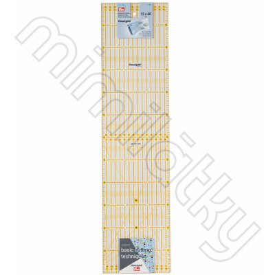 Pravítko PATCHWORK 15 x 60 cm – Zboží Dáma