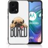 Pouzdro a kryt na mobilní telefon Motorola PROTEMIO MY ART Ochranný kryt pro Motorola Moto G34 5G BORED (178) 79431