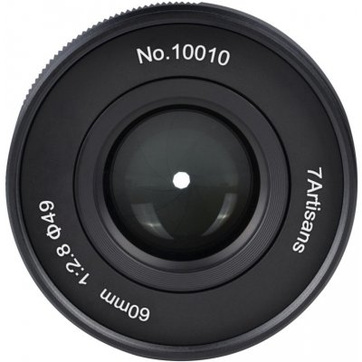 7Artisans MF 60mm f/2.8 II Macro 1:1 MFT