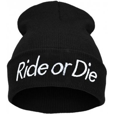 Blingstar beanie RIDE OR DIE black B582 – Hledejceny.cz
