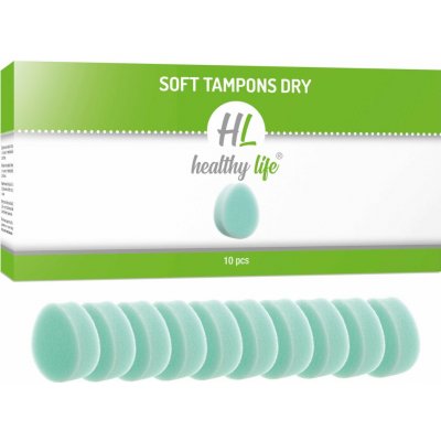 Healthy Life Tampon Soft Dry 10 ks – Zboží Dáma Healthy Life Tampon Soft Dry 10 ks – Zboží Dáma