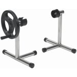 Nerezové stojany navijáku – přenosné – pár, T-základ. – Sleviste.cz