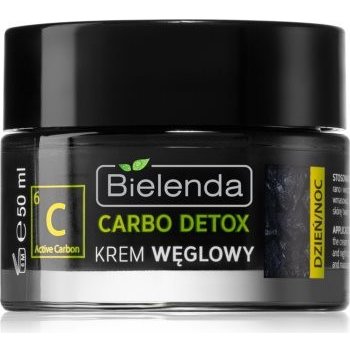 Bielenda Carbo Detox hydratační matující krém s aktivním uhlím 50 ml