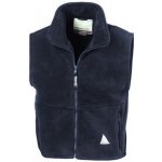 Result dětská fleecová vesta R037Y Navy – Zboží Mobilmania