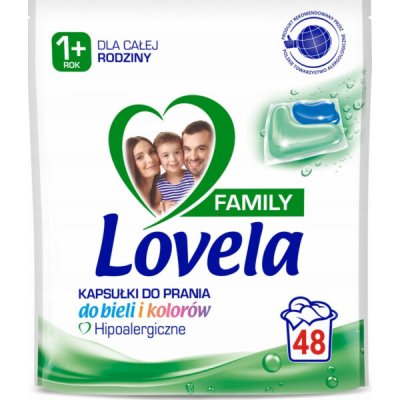 Lovela Family Kapsle Hypoalergenní na praní bílé a barvy 48 PD – Zboží Mobilmania