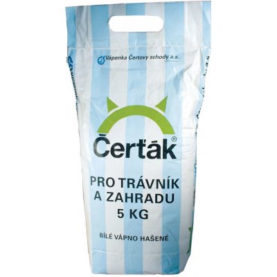 Kittfort Vápno pro zahradu sypké Čerťák 5 kg