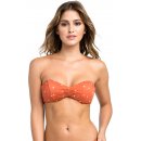 RVCA Crossed Bandeau red clay