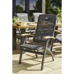 Hartman DaVinci křeslo polohovací teak područky – Zboží Mobilmania