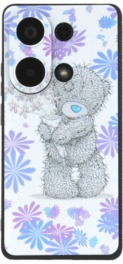 TopQ Xiaomi Redmi Note 13 Pro Floral Teddy