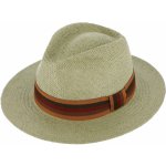 Fiebig Headwear since 1903 Letní fedora klobouk Traveller Fedora Tropez khaki – Zboží Dáma