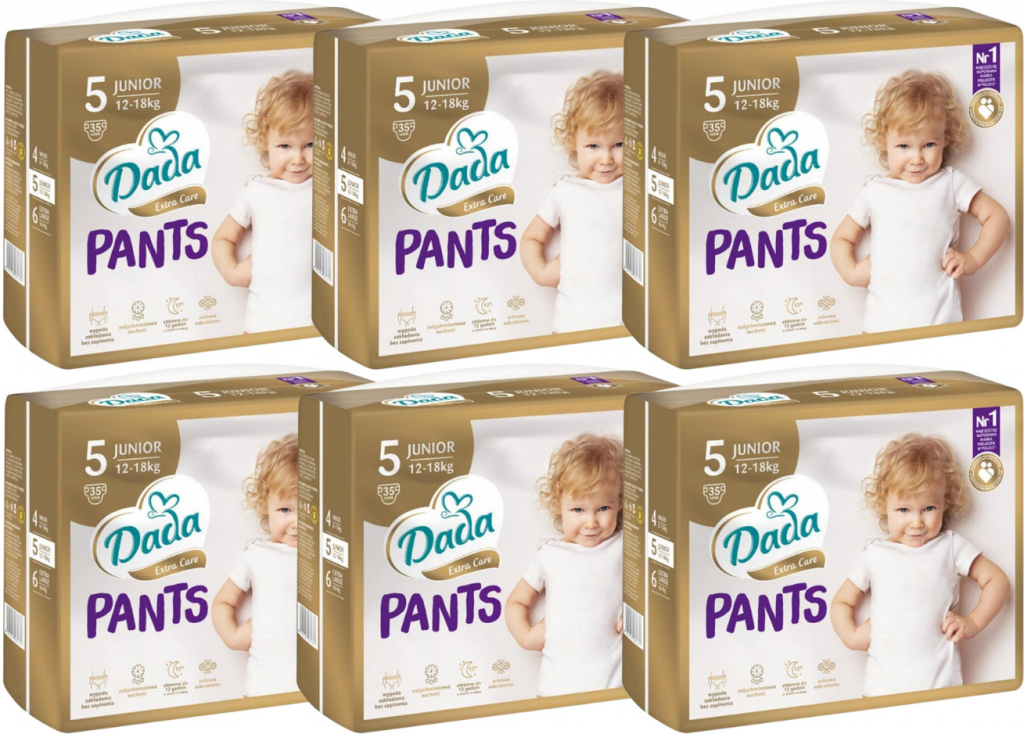 Dada6x Pants Extra Care 5 Junior 12-18 kg 35 ks