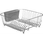 5five Simply Smart Odkapávač na nádobí, kovový, šedý, 36 × 32 × 13 cm – Zboží Dáma