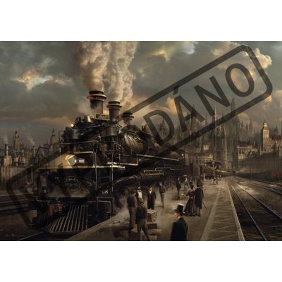 Schmidt Lokomotiva Locomotive 1000 dílků – Zboží Mobilmania