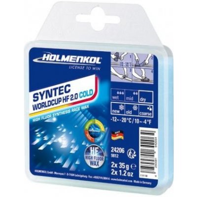 Holmenkol Syntec WorldCup HF 2.0 Cold 2x35 g – Zboží Dáma Holmenkol Syntec WorldCup HF 2.0 Cold 2x35 g – Zboží Dáma