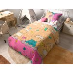 Textilomanie bavlněné povlečení do postýlky krémové 45 x 65 cm 90 x 135 cm – Hledejceny.cz