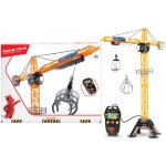 Dickie stavební jeřáb Mega Crane 120 cm na kabel – Zboží Dáma