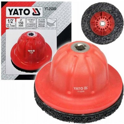 Yato YT-25380 Brusný kotouč na čištění nábojů a brzdových kotoučů 150 mm 1 / 2" – Hledejceny.cz