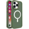 Pouzdro a kryt na mobilní telefon Apple MG Color Matte MagSafe iPhone 14 Pro Max, zelené
