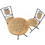 Outsunny ANTIKA balkónový set k posezení 3 kusy antik zelená – Zboží Mobilmania