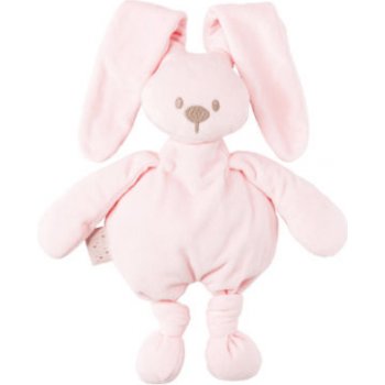 Nattou hračka plyšová zajíček Lapidou cuddly pink 36 cm