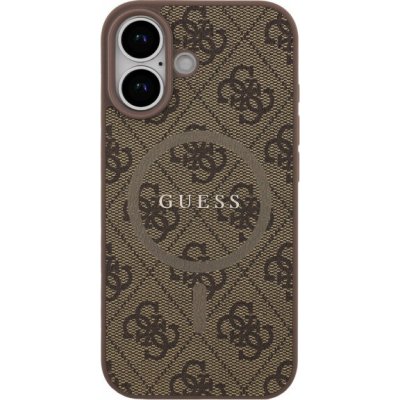 Guess 4G Colored Ring kryt s MagSafe pro iPhone 17 - hnědý 57983128230 – Zboží Mobilmania