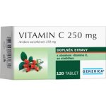 Generica Vitamin C 250 mg 120 tablet – Hledejceny.cz