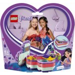 LEGO® Friends 41385 Emma a letní krabička ve tvaru srdce – Zboží Živě