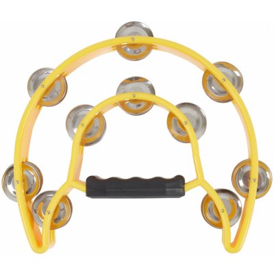 Cega Double Row Tambourine Yellow – Zboží Dáma