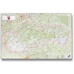 Karton P+P podložka na stůl mapa Slovenské republiky – Sleviste.cz