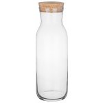 Glasmark Skleněná karafa s korkem 1000 ml – Zboží Mobilmania