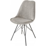 Ainnde Scandinavia Cord šedá / černá 2 ks – Zboží Dáma