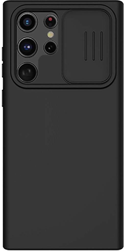 Pouzdro Nillkin CamShield Silky Samsung Galaxy S23 Ultra Elegant černé
