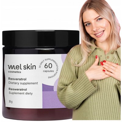 Mel Skin resveratrol 60 kapslí – Hledejceny.cz