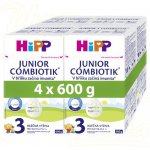 HiPP 3 Junior Combiotik akce 4 x 600 g – Sleviste.cz