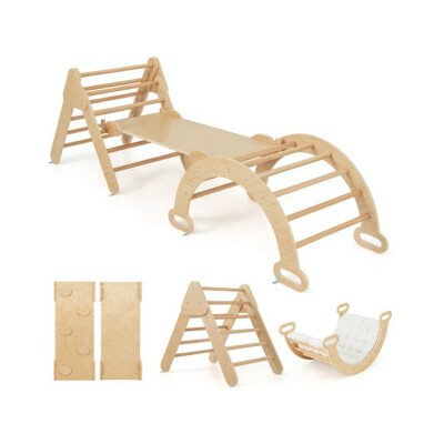 Costway Multifunkční lezecký trojúhelník TS10167MT-NA - B – Sleviste.cz