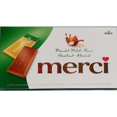 Merci tabulková čokoláda oříšková 100 g – Zboží Dáma