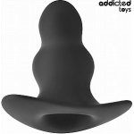 Addicted Toys Hollow Anal Plug Silicone M 9.6 cm dutá anální zátka – Sleviste.cz