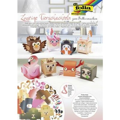 Folia Sada Pro Výrobu Krabiček Zvířátka Ii 8 Designů – Hledejceny.cz