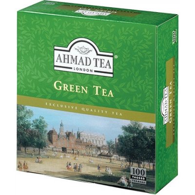 Ahmad Tea Green Tea 100 x 2 g – Zbozi.Blesk.cz