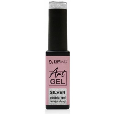 Expa Nails Art gel 003 Silver zdobička 6ml – Zbozi.Blesk.cz